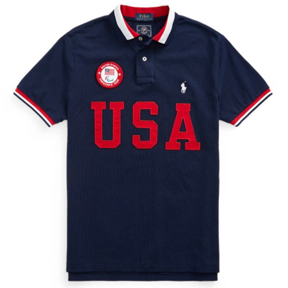 Ralph Lauren Classic Cruise Navy Team Usa Polo Shirt Size XS